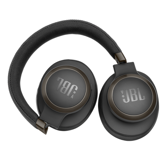 JBL Live 650BTNC - Black - Wireless Over-Ear Noise-Cancelling Headphones - Detailshot 5